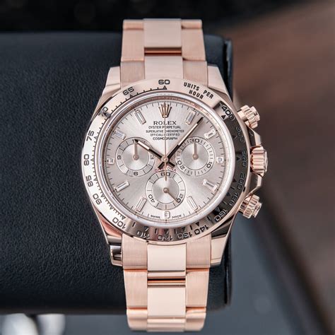 cosmograph daytona rose gold price|rolex daytona color chart.